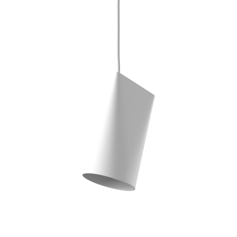 Moebe keramieken hanglamp wit