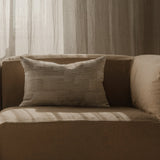 linnen sashiko kussen By Mölle