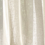Pinstripe linen 160 gr/m2 - Flax - Sample