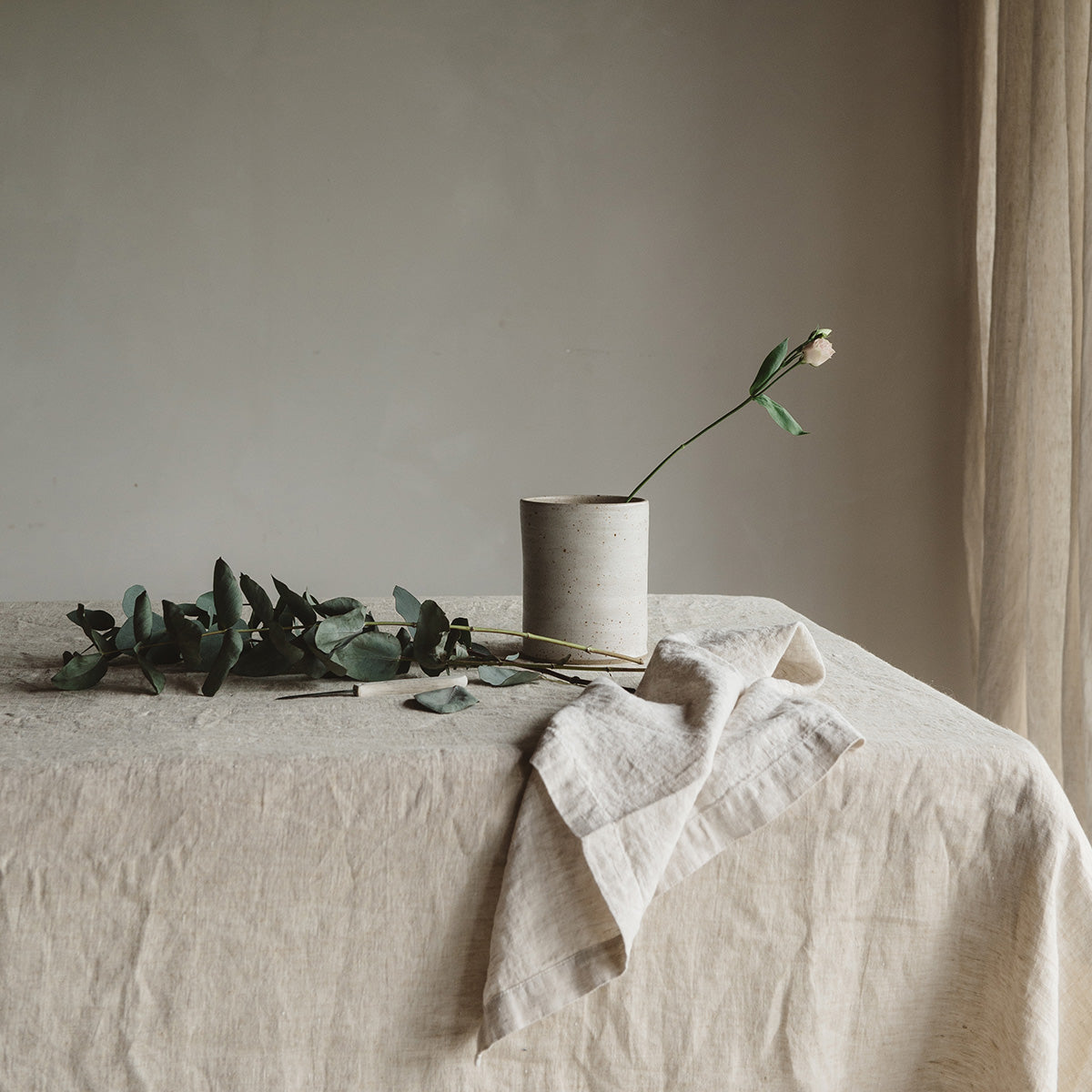 Beige Linnen Servet - Linen Notes Beige Linnen Servet - Linen Notes