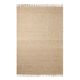Willow Rug by Armadillo, handwoven with a linen warp and a wool-jute weft, available in earthy tones like mustard, cumin, cypress, and eggshell, offering a light, low-profile design that combines comfort and style.