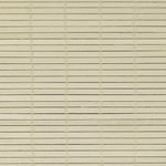 rolgordijn van geweven hout in de kleur chalk