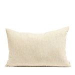 linen cushion in wheat
