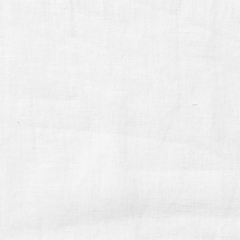 By Mölle linen fabric sample pure white