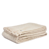 Mohair deken almond