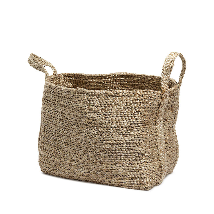 Jute basket rectangular