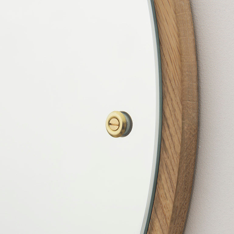 Frama circle wall mirror details