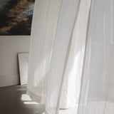 Sheer linen curtain, 110 gr/m2