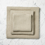 Linen waffle towel by mölle