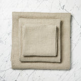 Linen waffle towel by mölle