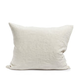 Linen pillow case sea shell