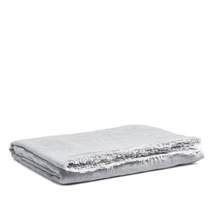 Linen throw misty grey | By Mölle