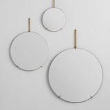 different sizes round wall mirror moebe