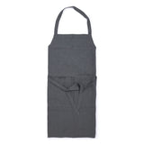 Linen apron slate