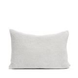 Recycled denim cushion off white