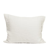 Linen pillow case warm white